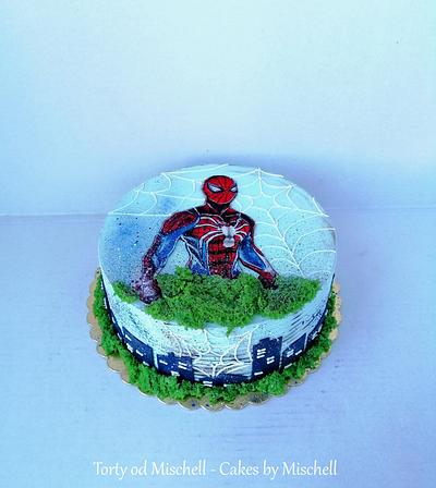 Spiderman cake - Cake by Mischell