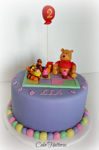 Winnie The Pooh and Tigger Too - Cake by Donna Tokazowski- Cake Hatteras, Martinsburg WV