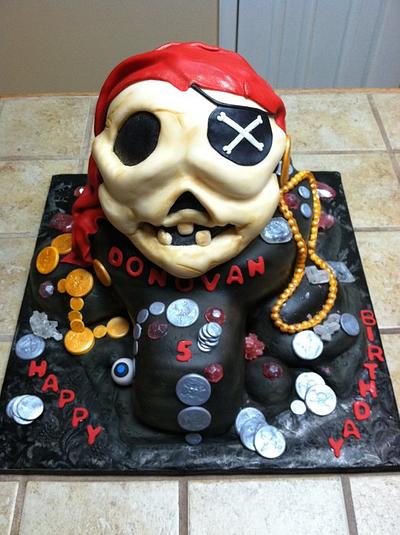 Pirate cake - Cake by Tetyana