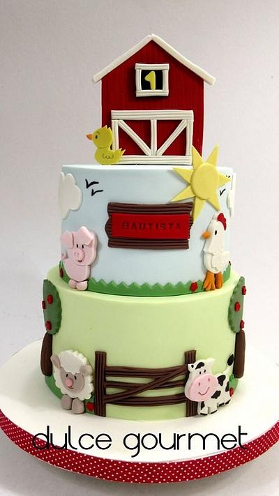 Farm cake - Cake by Silvia Caballero