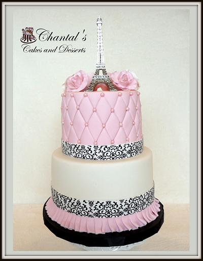 Paris Birthday - Cake by Chantal Fairbourn