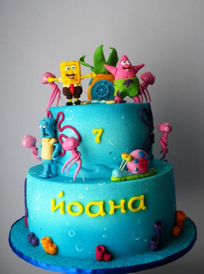 Spongebob cake - Cake by Rositsa Lipovanska