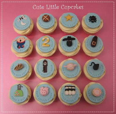 Nursery Rhyme Cupcakes - Cake by Heidi Stone