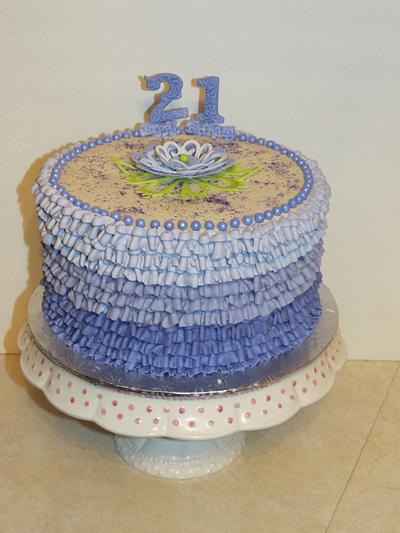 21st Birthday Cake - Cake by Nancy T W.
