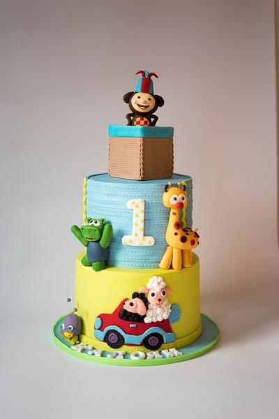 My BABY TV cake - Cake by Tortilnica