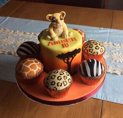 Simba Lion King Cake - Cake by Gingers Cupcakes