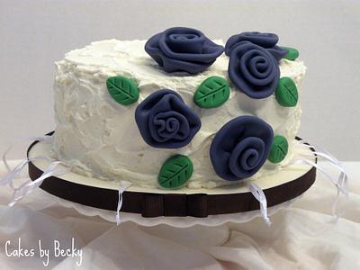 Bridal Shower Charm Pull Cake - Cake by Becky Pendergraft