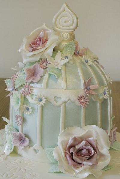 bird cage - Cake by SOH