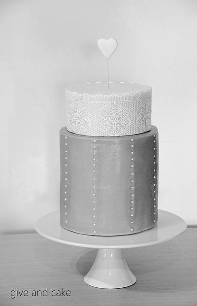 wedding cake - Cake by giveandcake