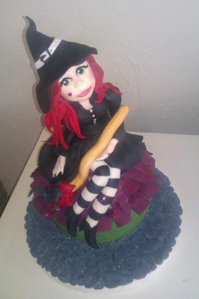 Little witch :)  - Cake by Martina