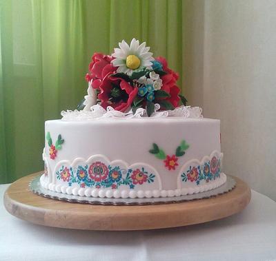 folklore wedding cake - Cake by luhli