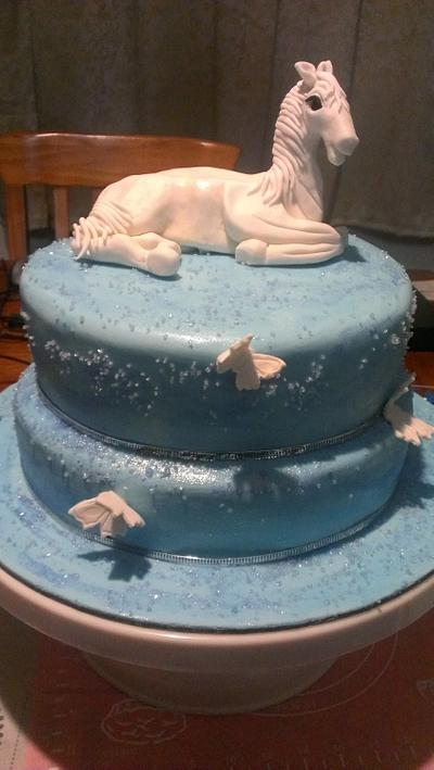 horse birthday cake - Cake by Deelightfulcakes