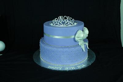 Princess 18th - Cake by Courtney Noble
