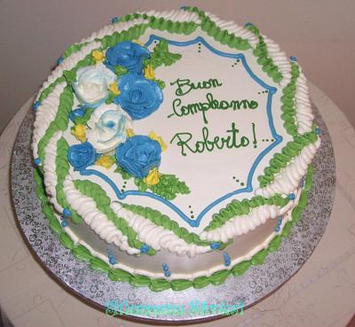  Italian Meringue Buttercream cake  - Cake by Filomena