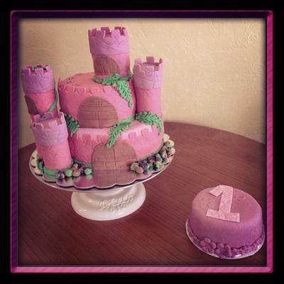Princess Castle Cake - Cake by Jesika Altuve