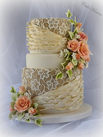 Coffee and Cream Cake - Cake by CakeHeaven by Marlene