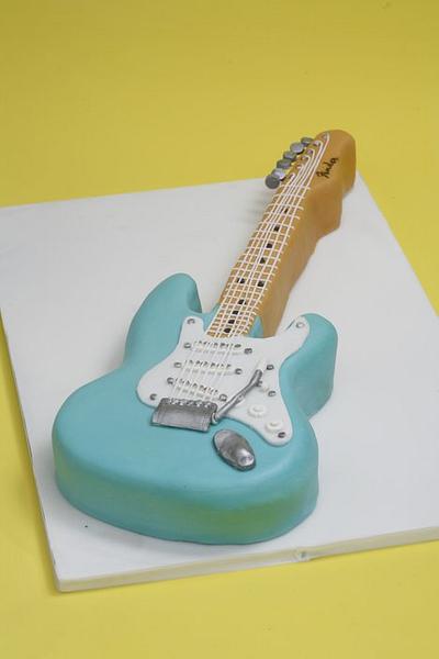 fender guitar cake - Cake by Alessandra