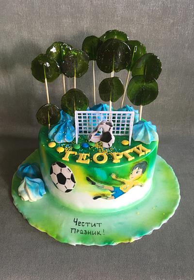 Happy Birthday and Nameday - Cake by Doroty