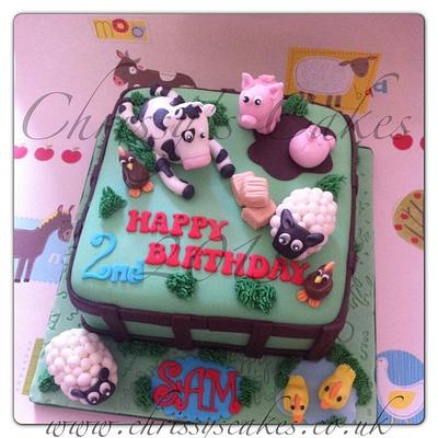 Animal Farm - Cake by Chrissy Faulds