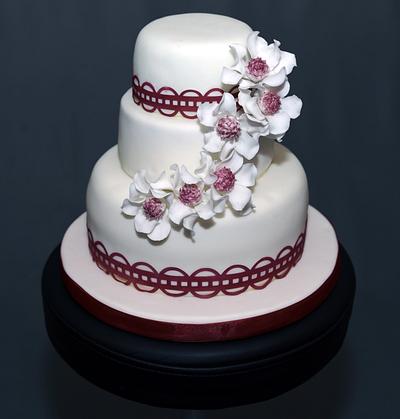 Flower cake - Cake by Alena Slivanská