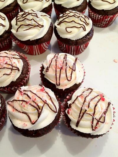 Chocolate Peppermint Cupcakes - Cake by Dawn Henderson