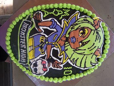 monster high cake - Cake by sweettooth