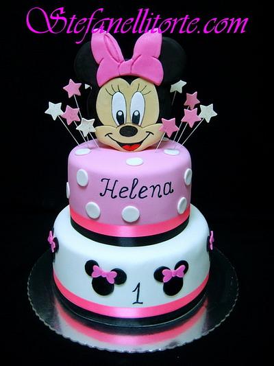 BABY MINNIE MOUSE CAKE - Cake by stefanelli torte