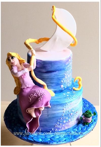 Repunzel - Cake by Znique Creations