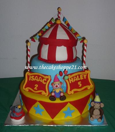 circus cake - Cake by THE CAKE SHOPPE
