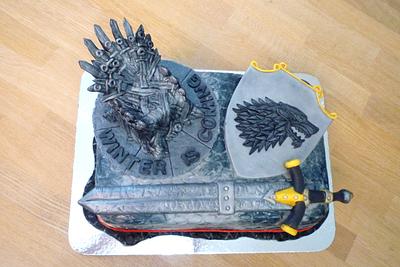 Winter is coming  - Cake by Janka