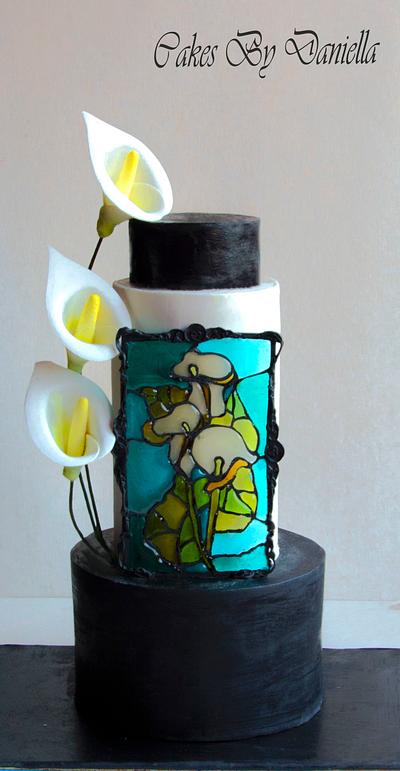 Stained glass cake - Cake by daroof