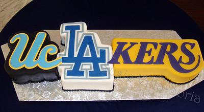 L.A. Groom's Cake - Cake by Susie Villa-Soria