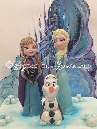 Frozen. Again! - Cake by Chicca D'Errico