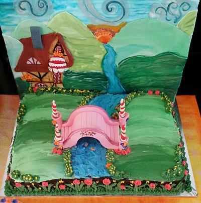 My lil Pony lanscape Cake - Cake by CAKE RAGA