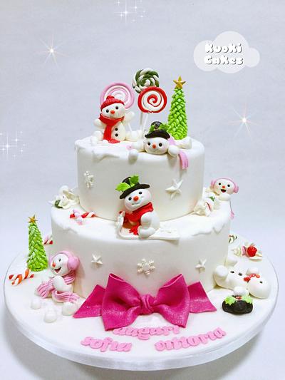 Birthday Christmas  - Cake by Donatella Bussacchetti