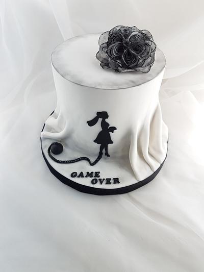 Game over bridal shower cake - Cake by Tirki
