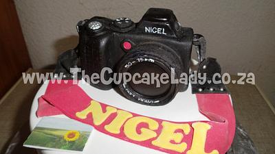 A Photographer's Birthday Cake - Cake by Angel, The Cupcake Lady