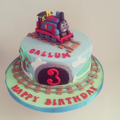 Thomas the tank engine - Cake by Time for Tiffin 