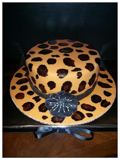 Leopard Print Hat - Cake by Sophisticakes by Malissa