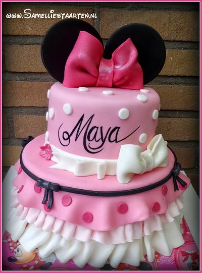 Minnie Mouse - Cake by Sam & Nel's Taarten