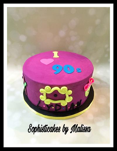Glow in dark 90s Themed Cake - Cake by Sophisticakes by Malissa