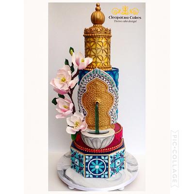 Magical Morocco - Cake by Cleopatra cakes