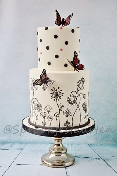 Fantasy flowers - Cake by Tamara Eichhorn