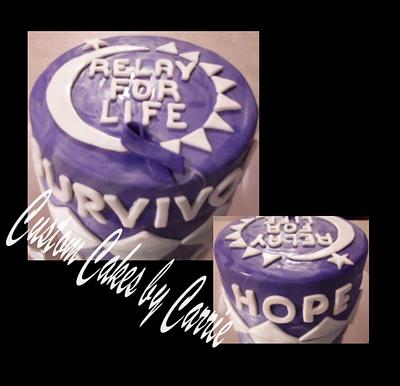 Relay For Life Cake - Cake by Carrie Freeman
