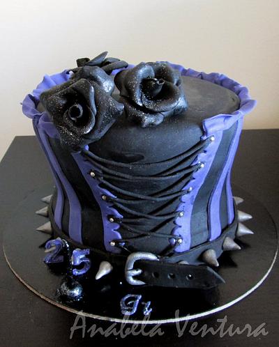 Purple Corset - Cake by AnabelaVentura