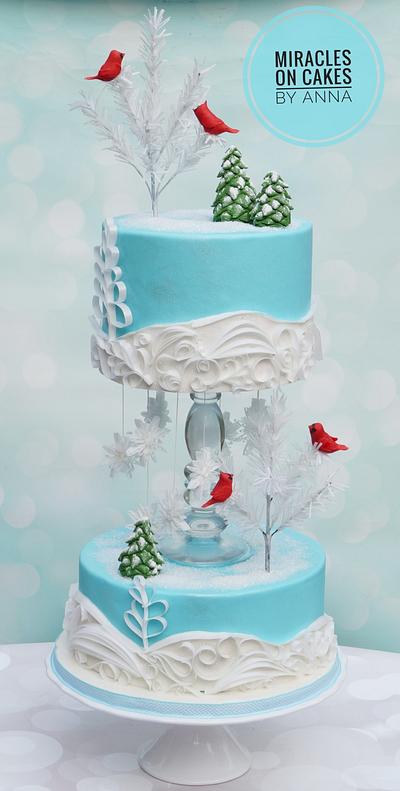 Winter Bliss  - Cake by Miracles on Cakes by Anna