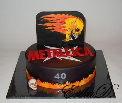 Metallica - Cake by Derika