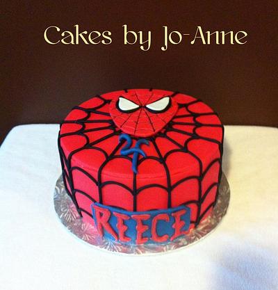 Spider Man - Cake by Cakes by Jo-Anne