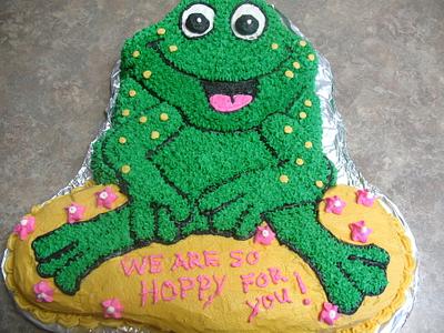 Frog cake - Cake by cher45