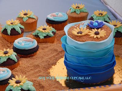 The Sand Garden - Cake by Sharon A./Not Your Average Cupcake